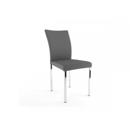 Стул Герцог Серый Ultra Grey / Хром ИЦ